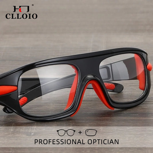 Anti-Collision Adjustable Myopia Glasses for Basketball Cycling Outdoor Sports Progressive Prescription Reading Glasses