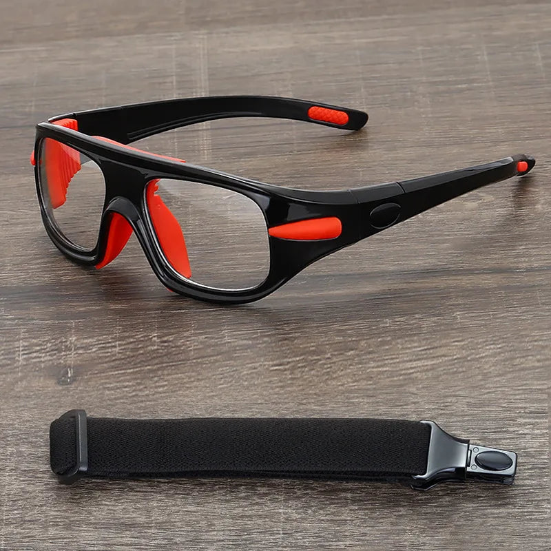 Anti-Collision Adjustable Myopia Glasses for Basketball Cycling Outdoor Sports Progressive Prescription Reading Glasses