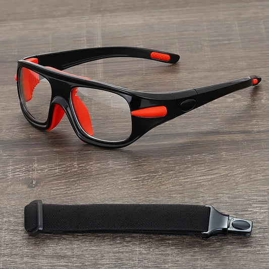 Anti-Collision Adjustable Myopia Glasses for Basketball Cycling Outdoor Sports Progressive Prescription Reading Glasses