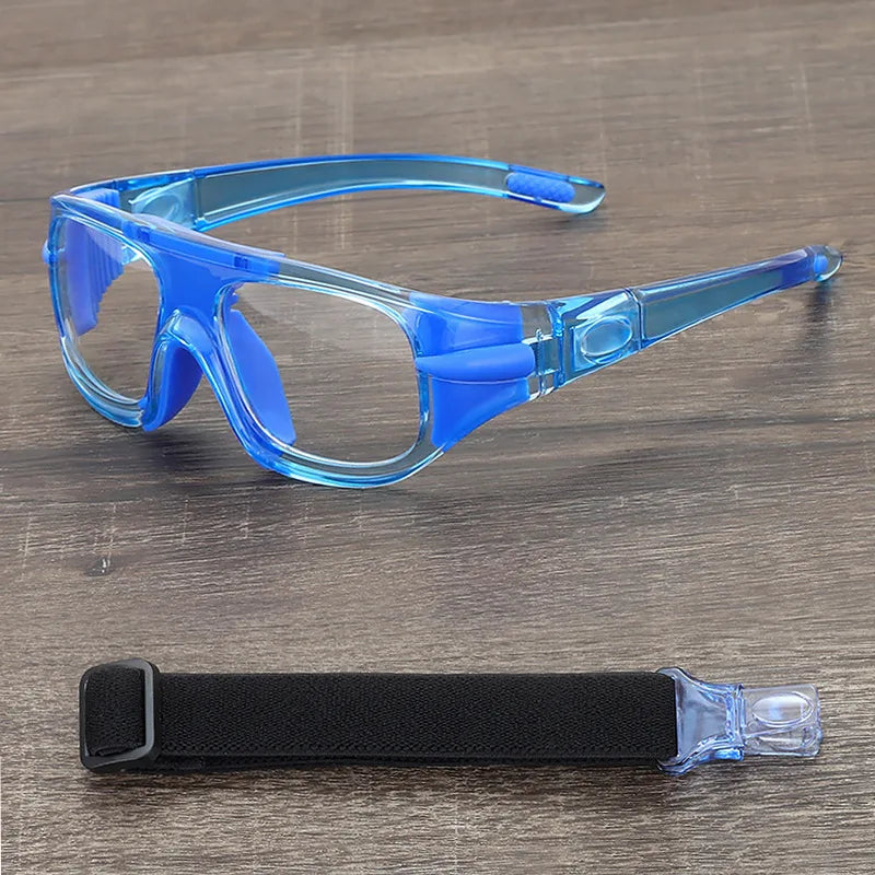 Anti-Collision Adjustable Myopia Glasses for Basketball Cycling Outdoor Sports Progressive Prescription Reading Glasses